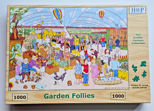 Hop garden follies 1000 piece - garden,