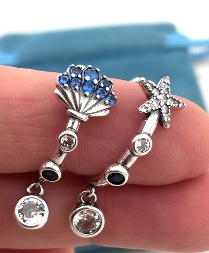 Sterling silver starfish - sterling,