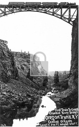 Oregon trunk railway railroad - trunk,