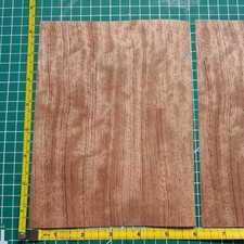 Dollshouse Wood Flooring Pressed Bamboo Sheets Rose wood bark 6" X 8" X2 Sheets