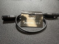LEDJ 0.5m 3-Pin Male XLR –