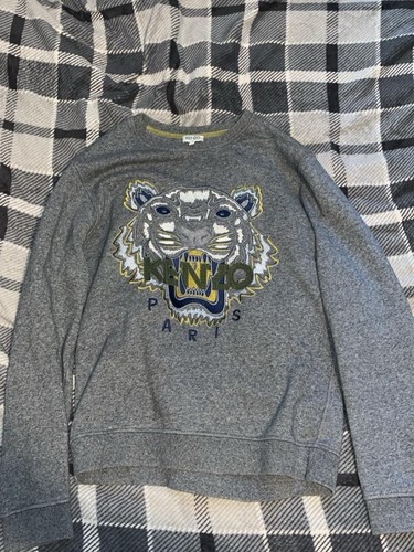 Mens grey kenzo tiger - grey,