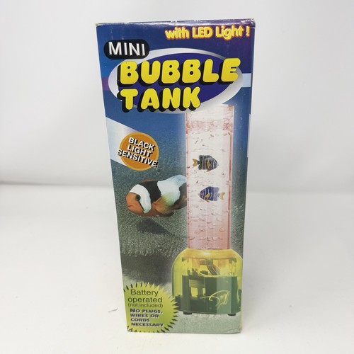 Vtg bubble tube tank lamp - tube,