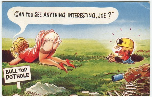 Can you see anything - see, anything?,