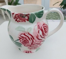 EMMA BRIDGEWATER DISCONTINUED PINK ROSES 1  1/2 PINT JUG 1st Quality NEW!