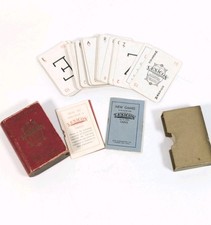 Vintage Lexicon Card Game 1935