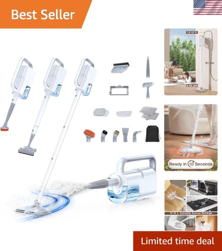 Ultimate steam mop - ultimate, 10-in-1