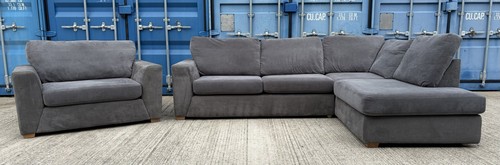 Dfs orka grey - corner, bed