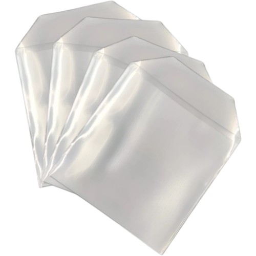 Clear plastic sleeves holds - clear,