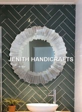Round Selenite Crystal Wall