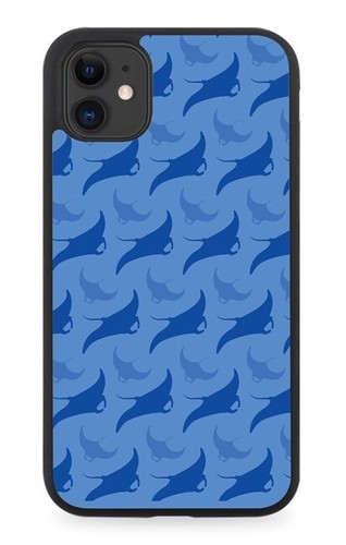Blue manta ray - manta, rubber