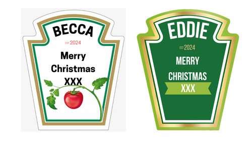 All sauces personalised - all,