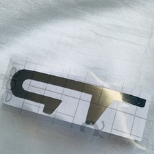 Renault Clio 3 GT logo Sticker/Decal Chrome Vinyl Badge 09-12