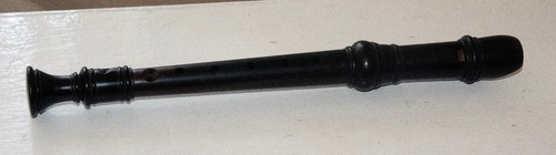 Dolmetsch ebony descant - ebony,