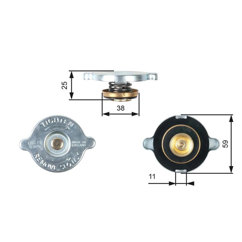 Gates radiator expansion tank - gates,