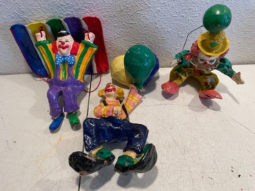 Lot vintage paper mache - of,