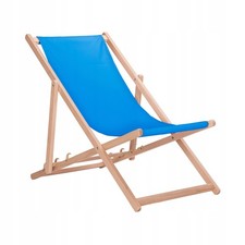 Classic Wooden Garden Lounger