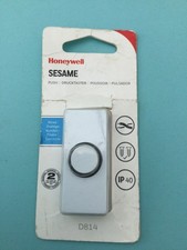 Wired White Bell Push with