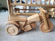Handmade ride motorcycle - on,