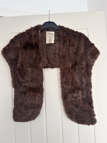 Antique vintage real fur - vintage, stole