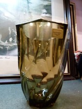 Luminarc vase twirled smoked - twirled,
