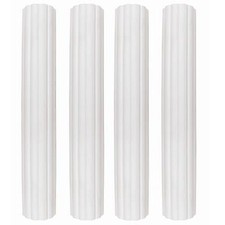 Cake Pillar X 4 PME Plastic Hollow 6" White Wedding Tier Support Separator Stand