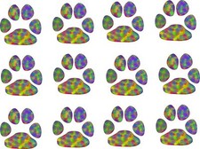 Paw print dog - print,
