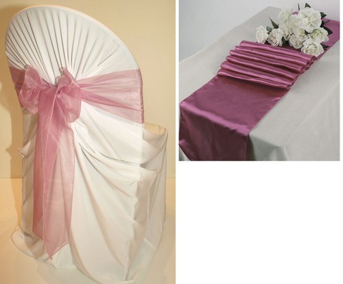 Organza chair sashes - organza, bow
