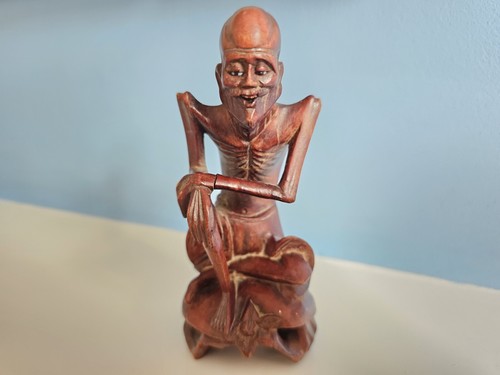 Ascetic buddha starving teak - ascetic,