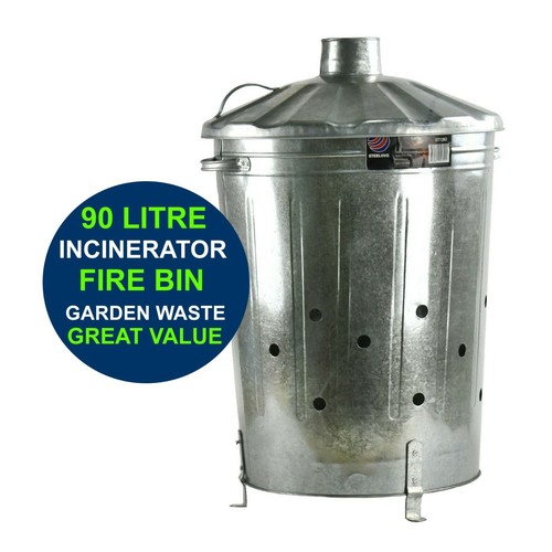 Large 90l galvanized - 90l,