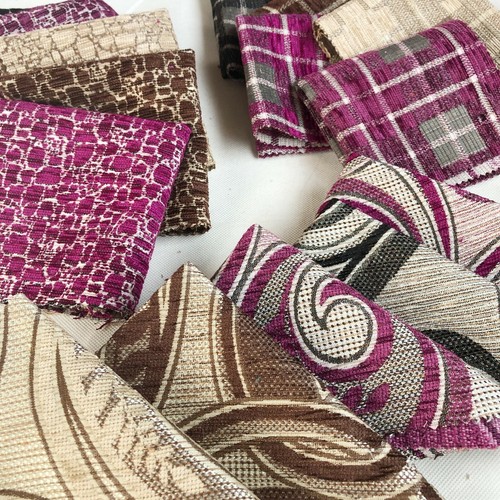 Tartan floral pattern fabric - tartan,