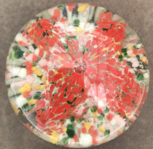 Vintage art glass hand - art,