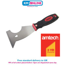 6-in-1 Painter Decorator Multi-Purpose Tool: Scraper, Putty Knife, Hammerhead