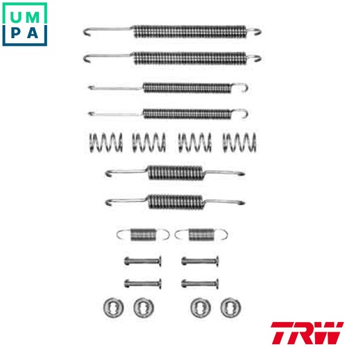 Accessory kit brake shoes - brake,
