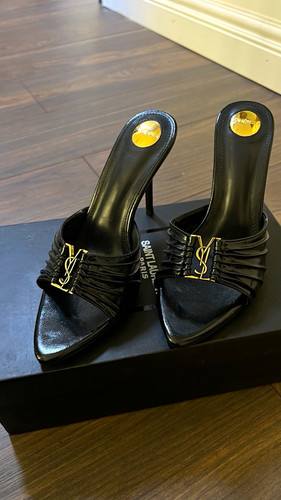 Saint laurent black patent - saint,