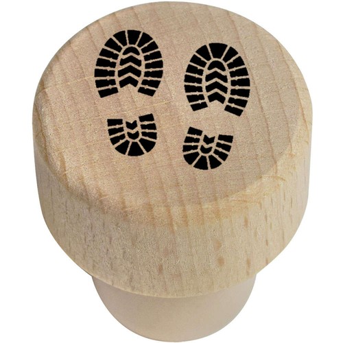 Boot prints bottle stopper - 'boot,