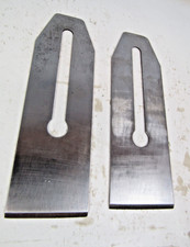 Stanley plane cutters (2) Both 2 3/8 inch wide. For Stanley No 5½ post 1939.