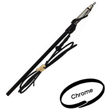 Chrome aerial antenna 970mm - aerial,