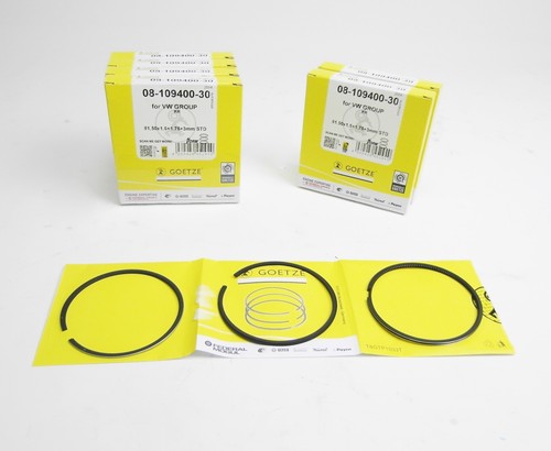 Set coated götze piston - 6,