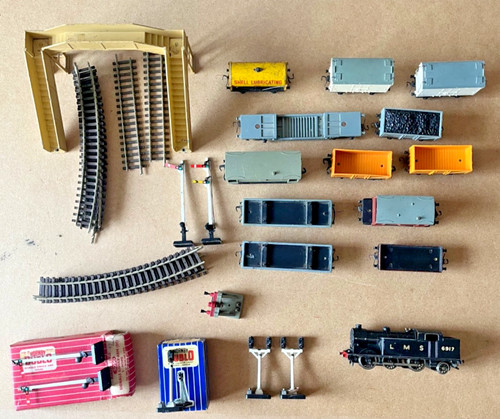 Lot hornby dublo rail - of,