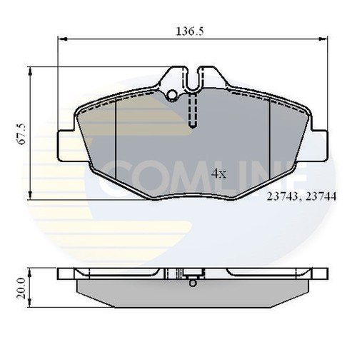 For mercedes class - for, s211