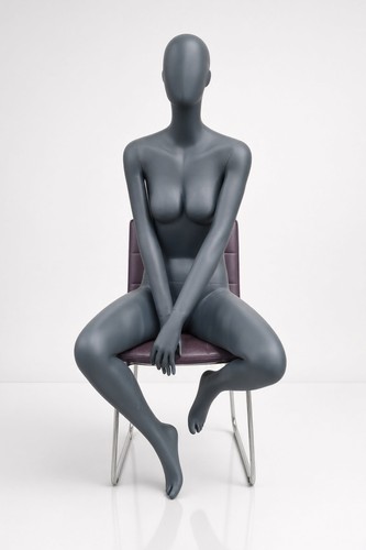 Female seated mannequin - seated, –