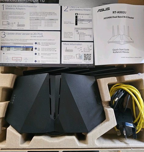 Asus ax82u ax5400 wifi - asus, rt-ax82u