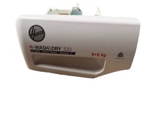 Hoover H3DS4965DACE-80 Freestanding White Washer/Dryer 9+6 Kg Soap Box.