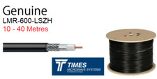 LMR 600 LSZH 50 Ohm Low Smoke, Non-Toxic Times Microwave coaxial cable