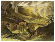 Large Art Postcard - Mam Tor