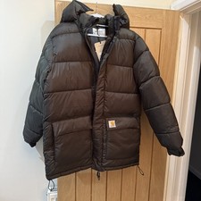 Carhartt Men’s Milton Padded Insulated Jacket Coat Green Jacket Coat Large New