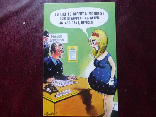 Bamforth saucy postcard - saucy,