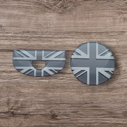 Set gear rotary knob badge - gear,