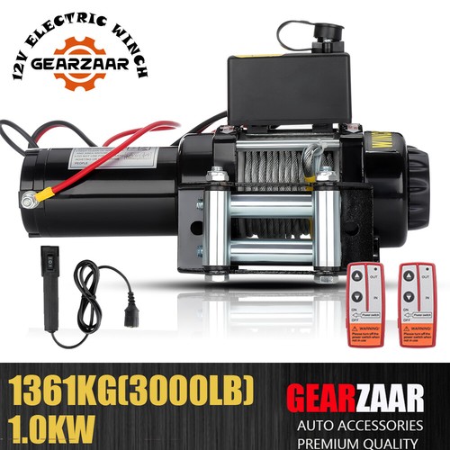 Volt electric winch 3000lb - volt,